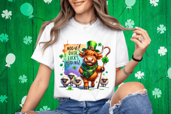Funny St Patrick Day Tshirt Design PNG Review