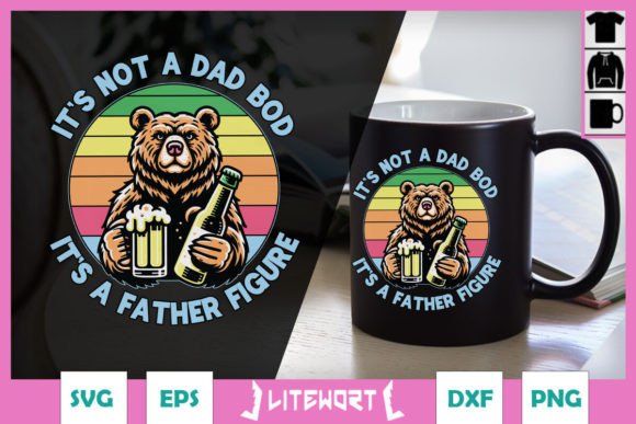 Review: Funny Bear with Beer Fathers Day SVG for Embroidery