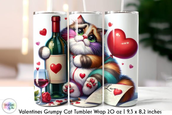 Review: Grumpy Cat Valentines Tumbler Design