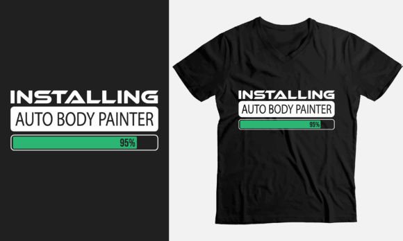 Reviewing the Installing Auto Body Painter Please Wait Design